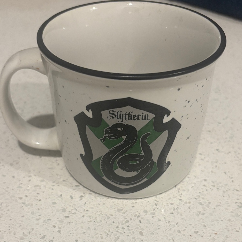Slytherin House Emblem Mug - Green and White - Picture 2 of 4